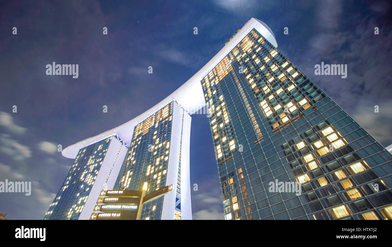 Marina Bay Sands Stock Photo