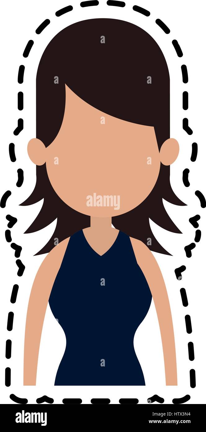 woman cartoon icon image Stock Vector Image & Art - Alamy