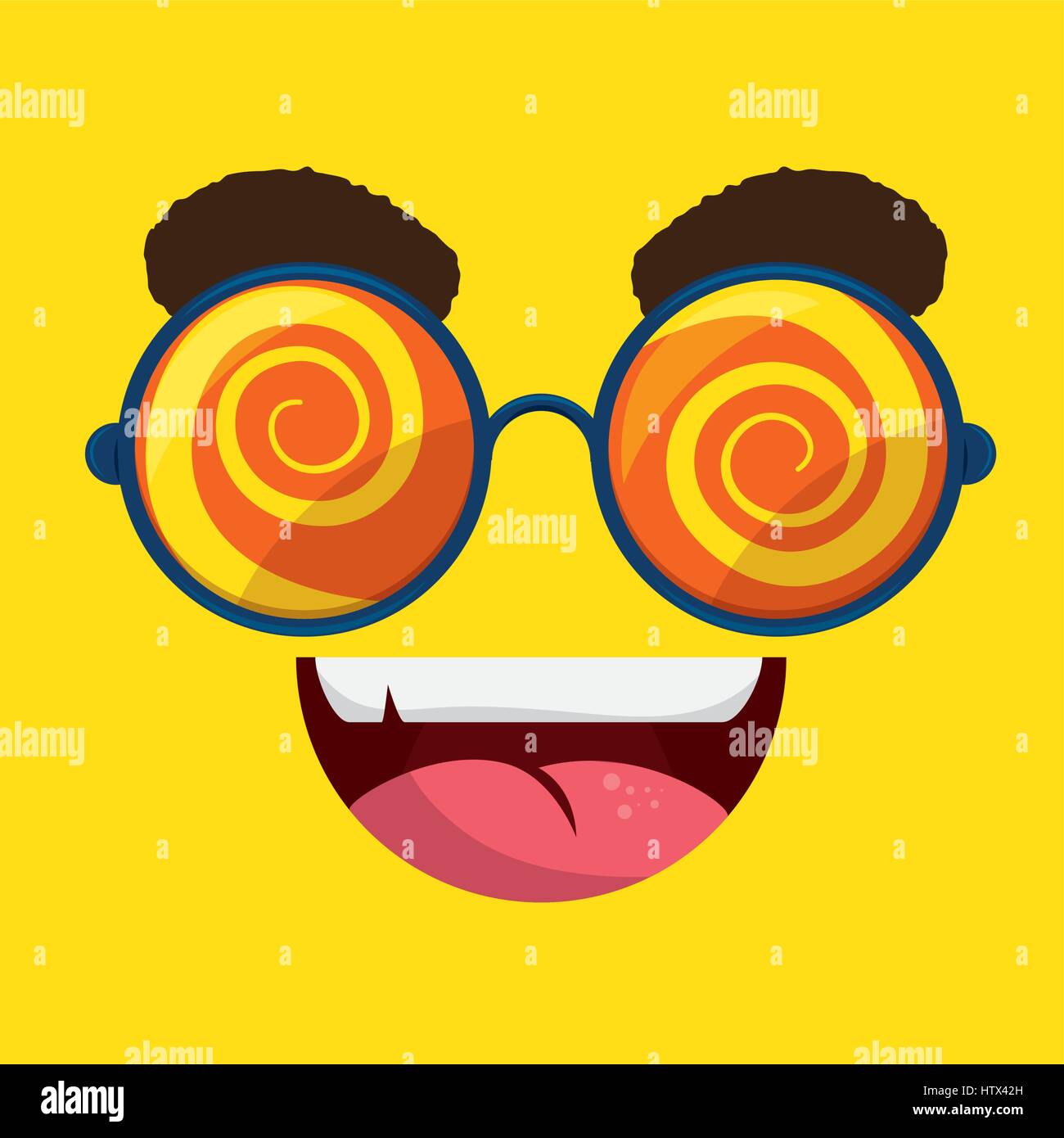 idiot mask crazy icon Stock Vector Image & Art - Alamy