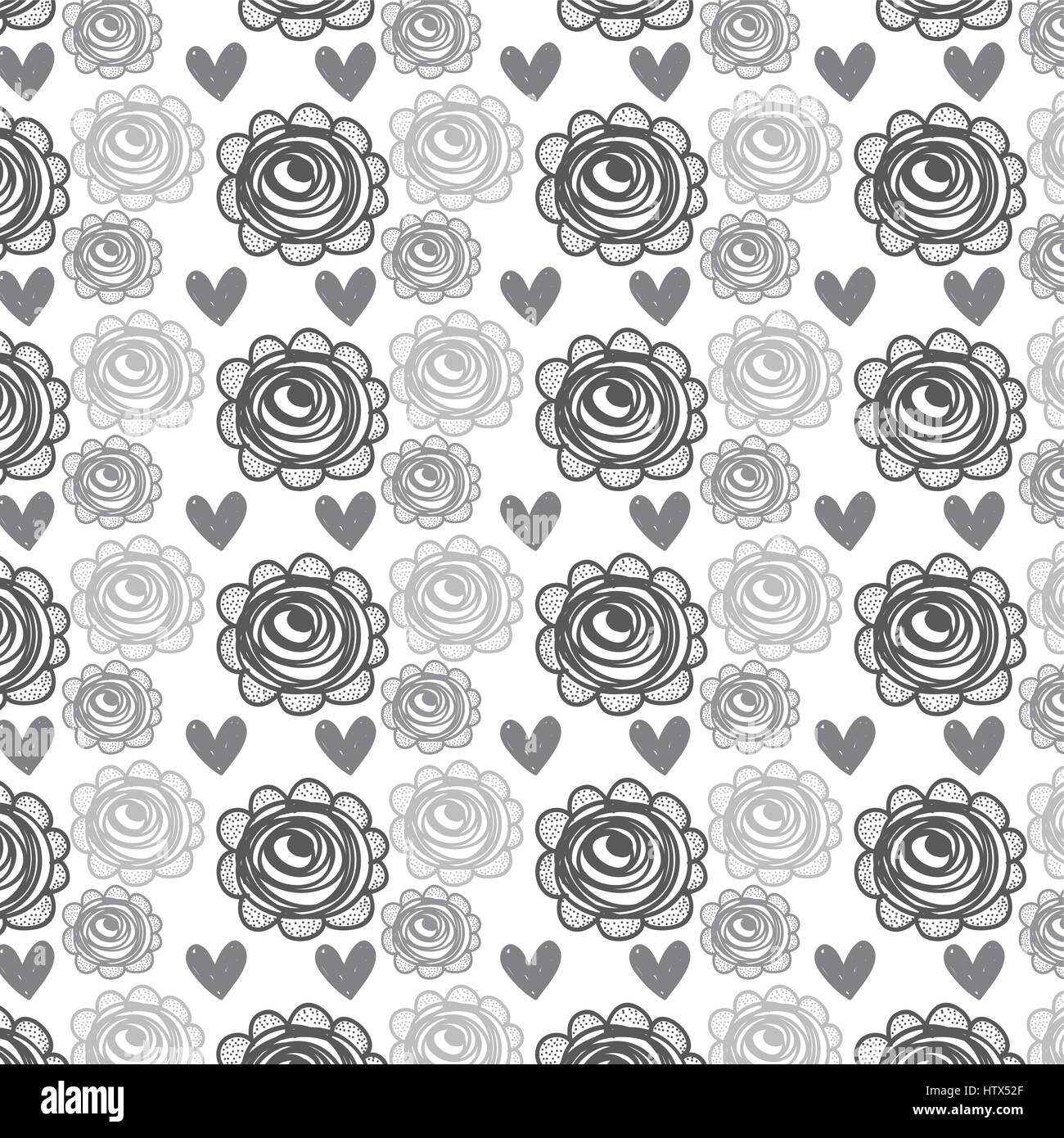 rustic roses and hearts background icon Stock Vector Image & Art - Alamy