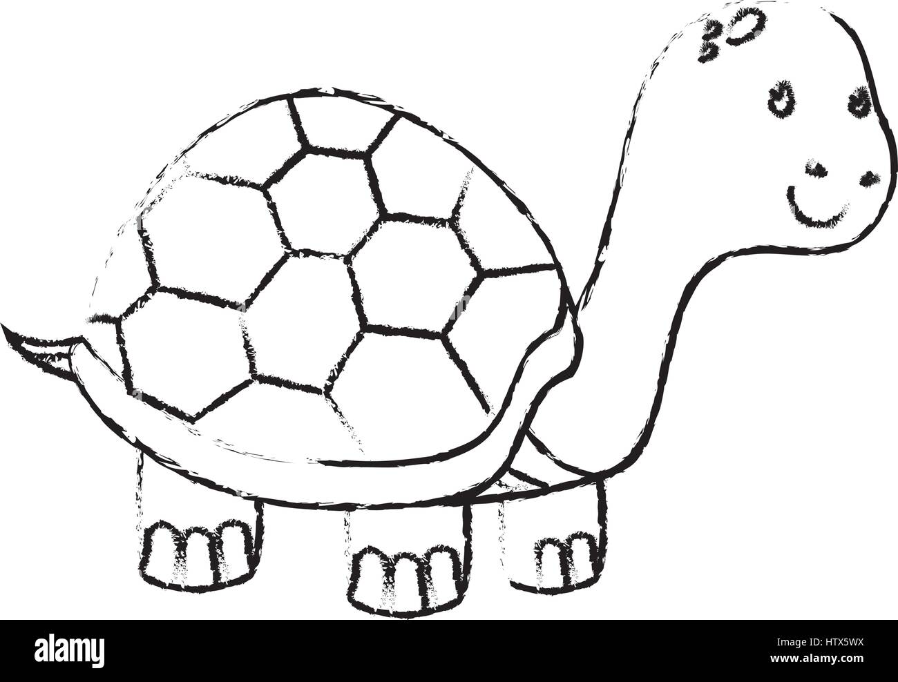 cute turtle pet isolated icon Stock Vector Image & Art - Alamy