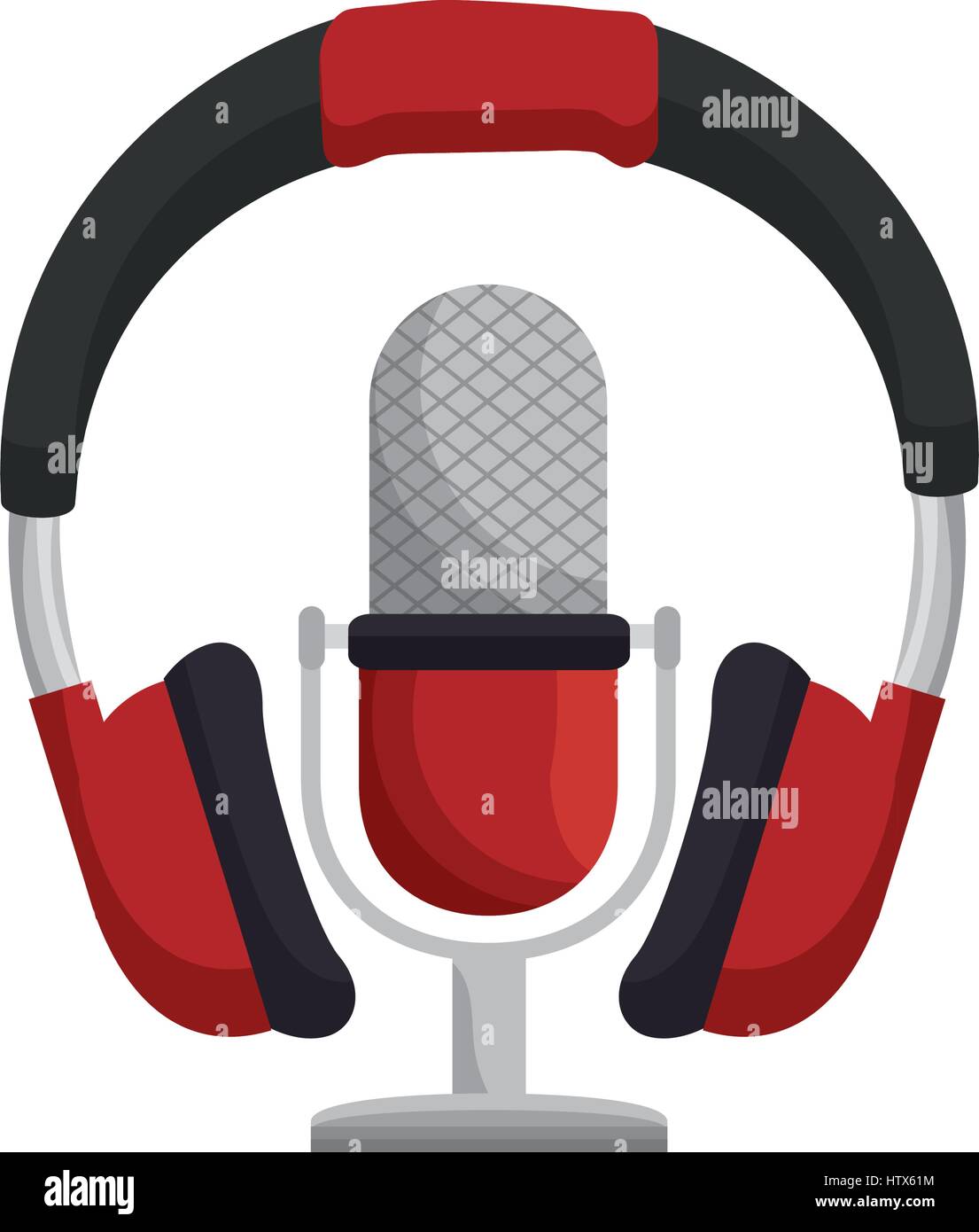 headphone music device icon Stock Vector Image & Art - Alamy
