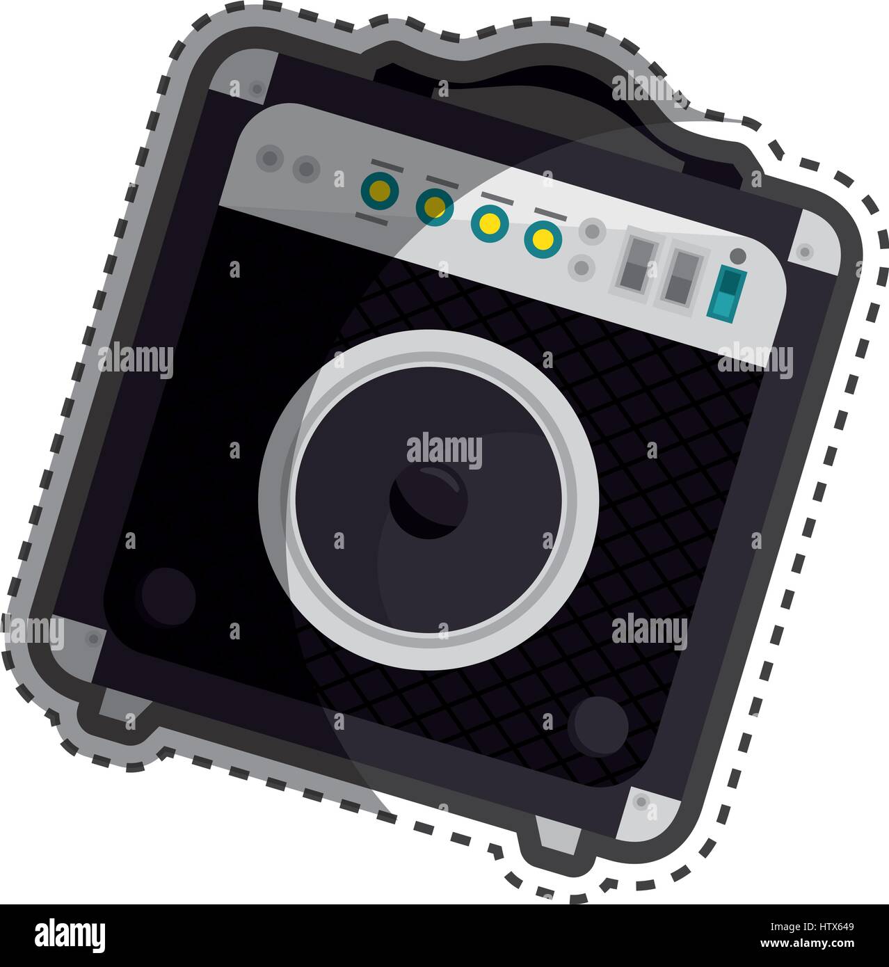 speaker sound device icon Stock Vector Image & Art - Alamy