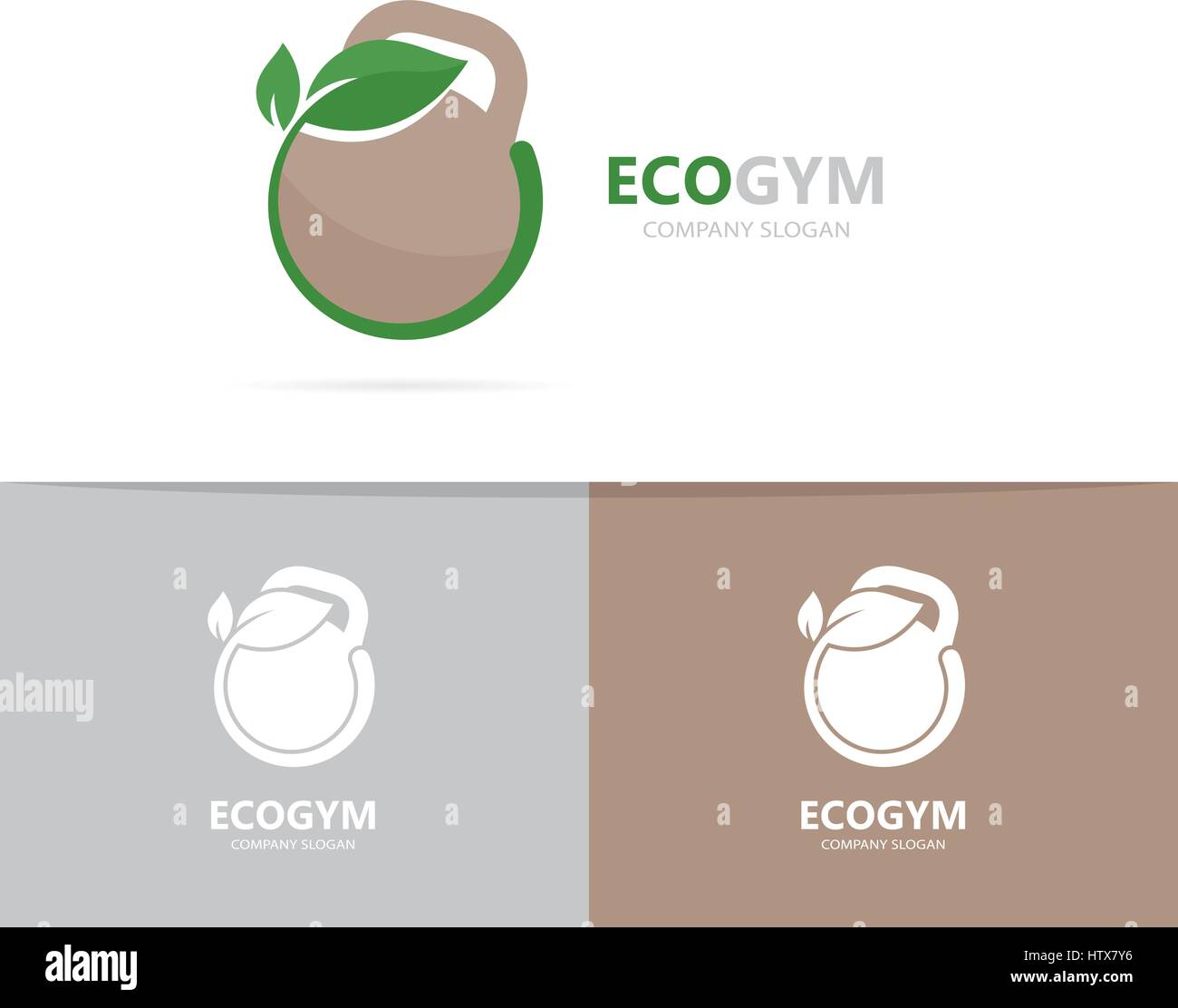 Vector of a weight and leaf logo combination. Sport and eco symbol or icon.  Unique fitness and natural, organic logotype design template Stock Vector  Image \u0026 Art - Alamy, image size:1300x1112