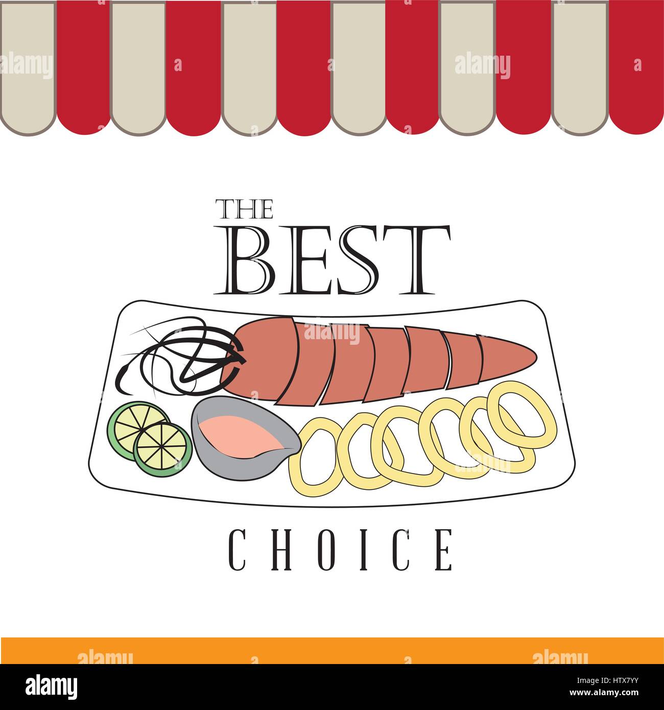 Food design over white background vector illustration Stock Vector ...