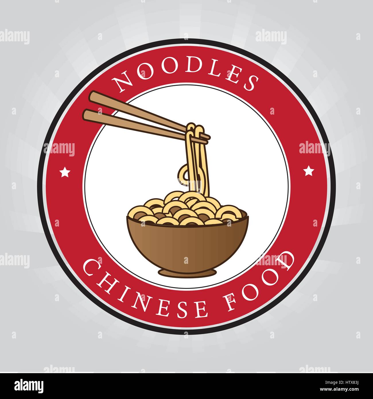 Food design over gray background vector illustration Stock Vector Image ...