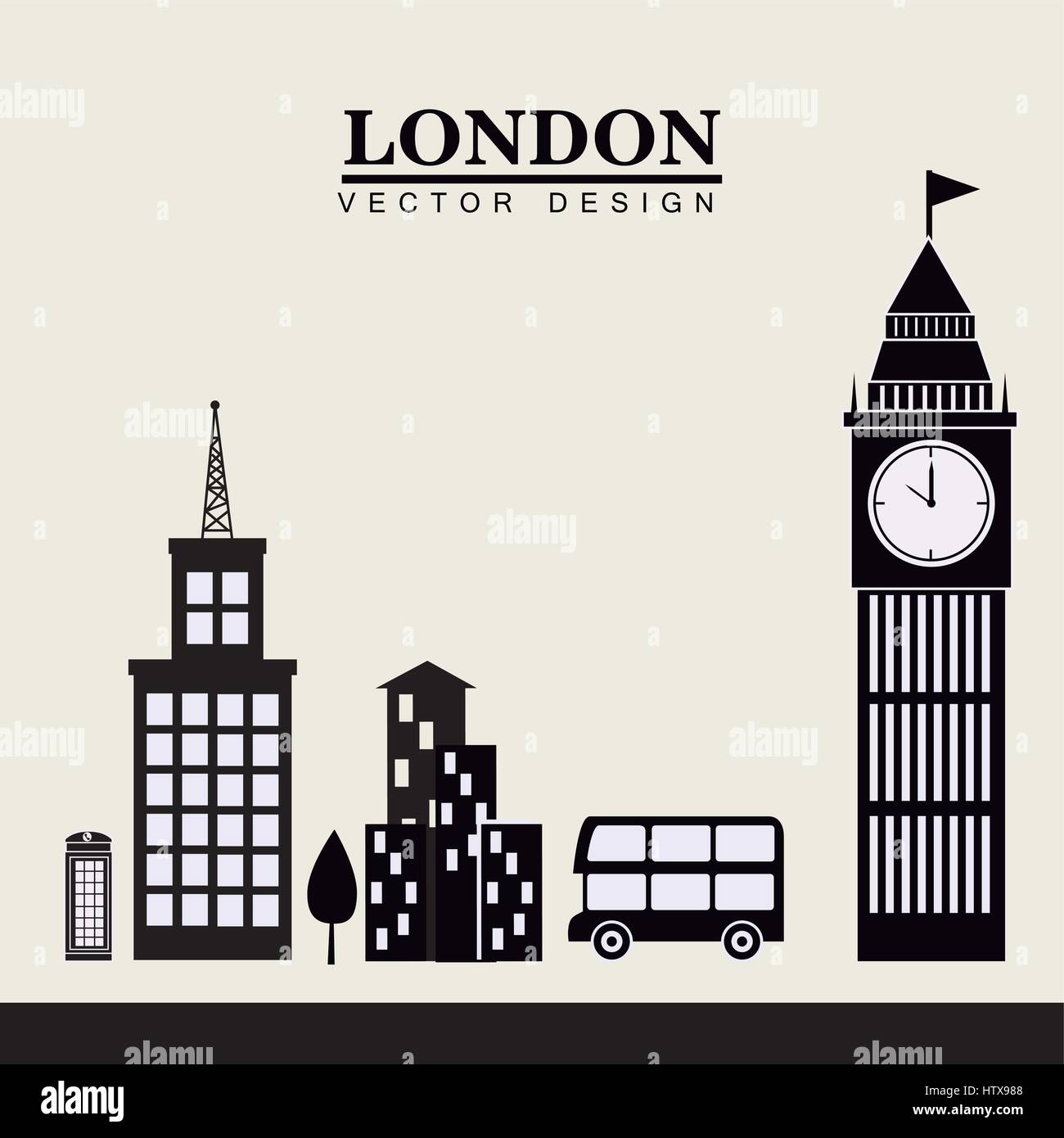 City design over white background vector illustration Stock Vector ...