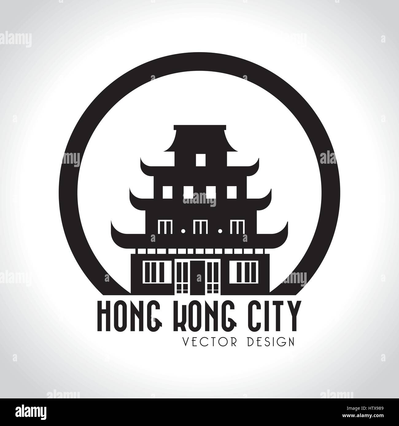 City design over gray background vector illustration Stock Vector Image ...