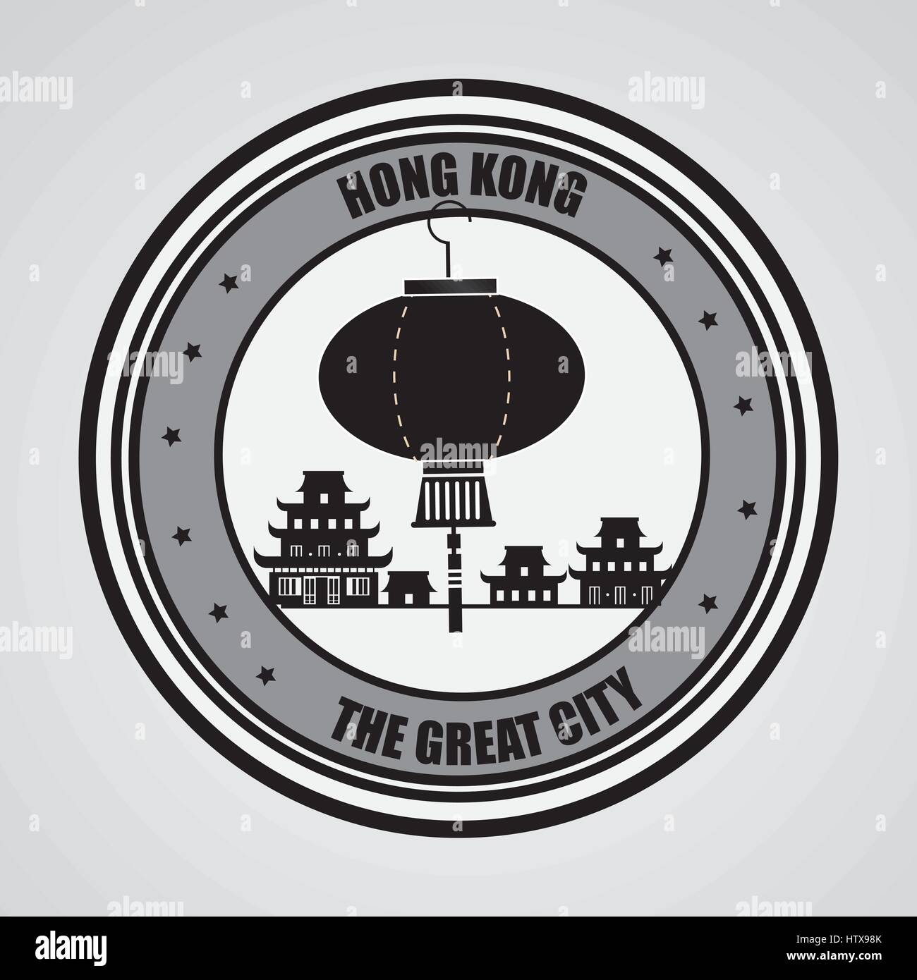 City design over gray background vector illustration Stock Vector Image ...