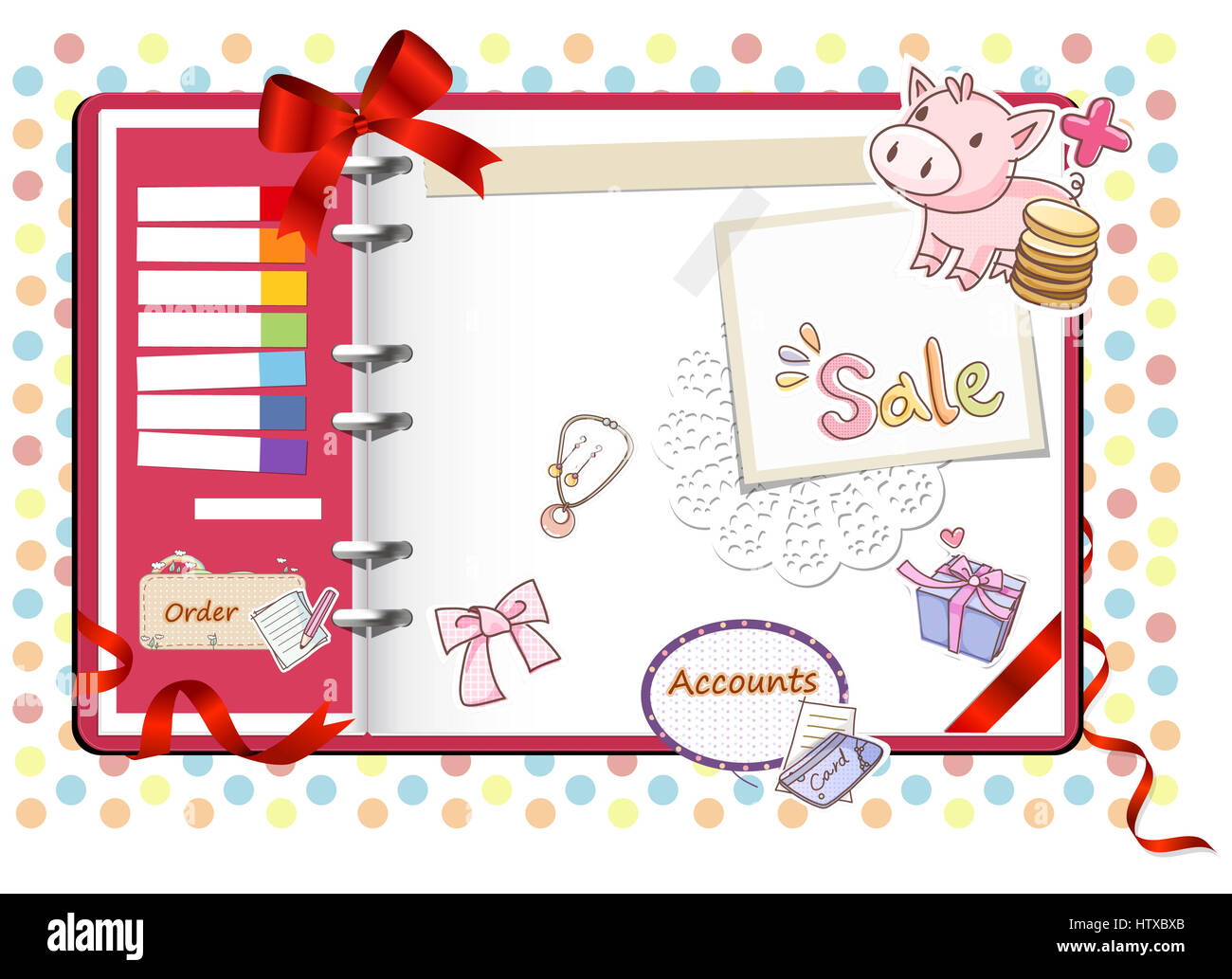 Gifts Header Gift frame vector celebration hi-res stock photography and images - Alamy