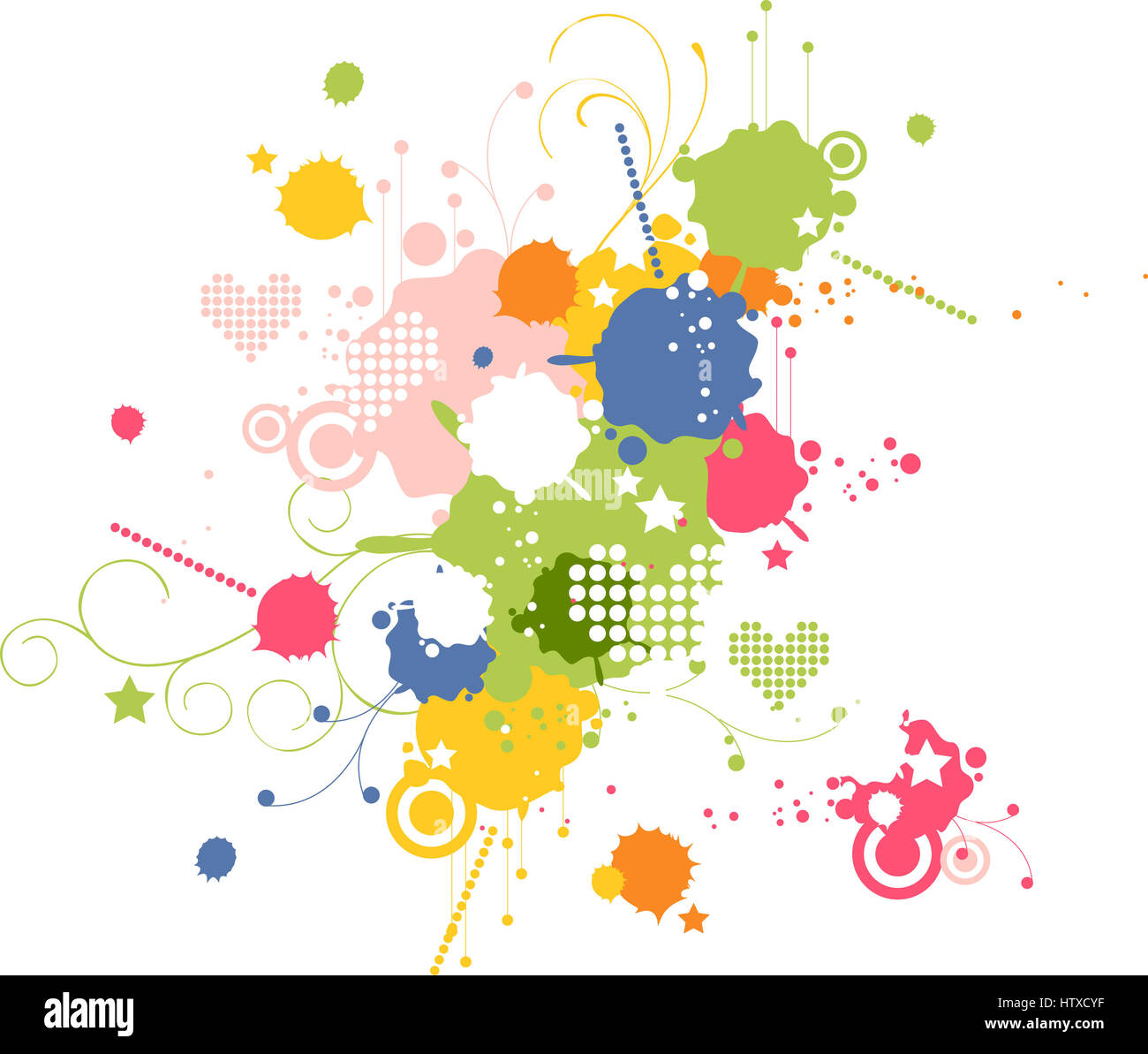 Rhythmic Ink Rhythm spread hi-res stock photography and images - Alamy