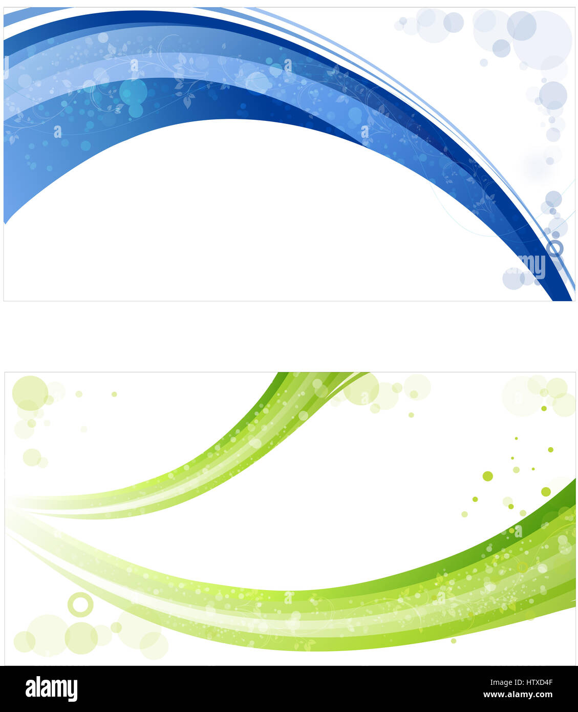 Curved Colored Ribbon Stock Photo - Alamy