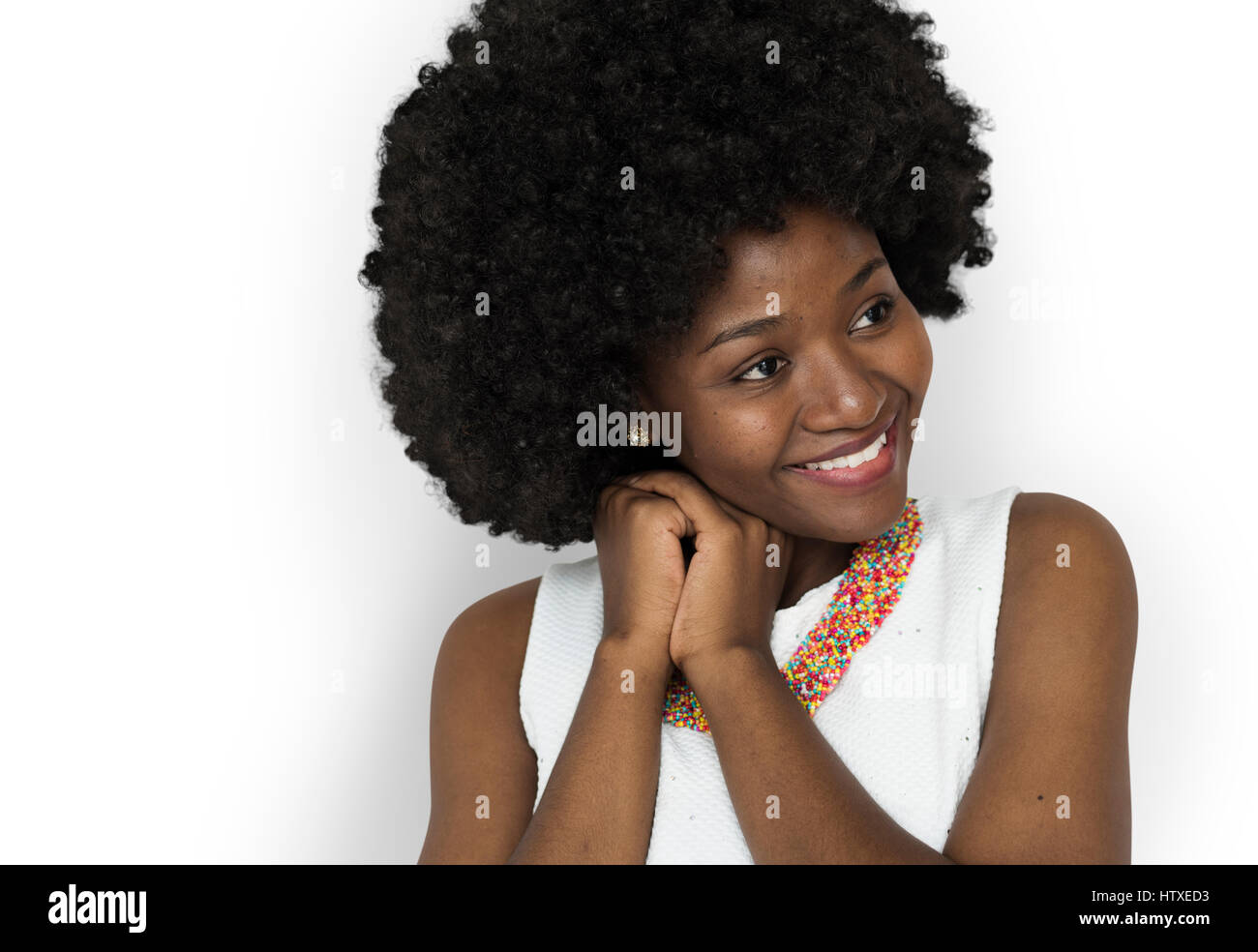 Studio Shoot Portrait People Model Stock Photo - Alamy