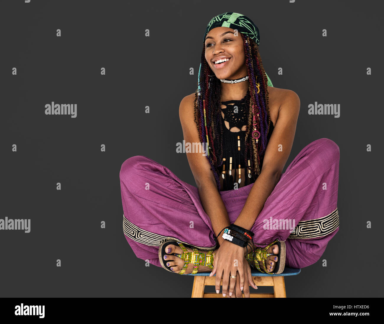 Studio Shoot Portrait People Model Stock Photo - Alamy