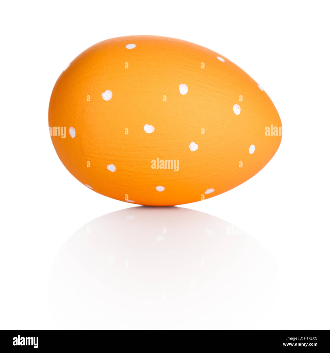 Easter egg isolated on white background Stock Photo - Alamy