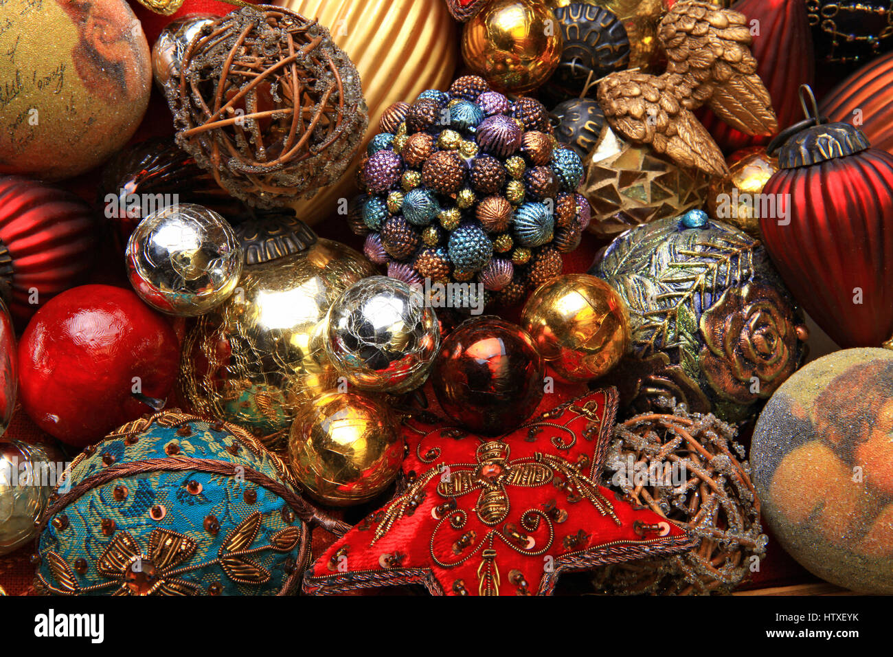 My Christmas tree toys Stock Photo