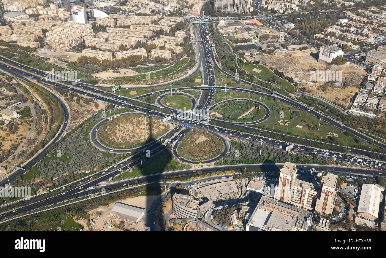 Tehran city map hires stock photography and images Alamy