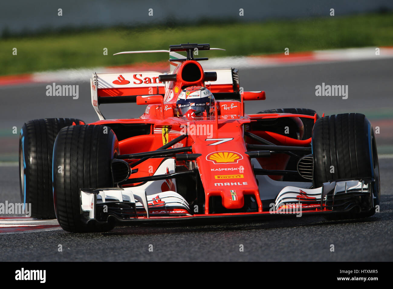 Casquette Ferrari Kimi Räikkönen - Signée, Logo Scuderia, Rouge
