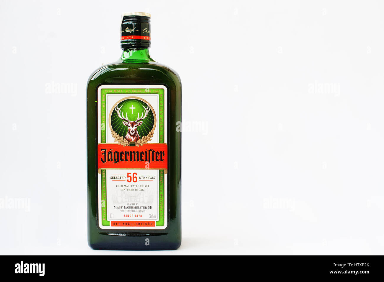 Jagermeister brand hi-res stock photography and images - Alamy