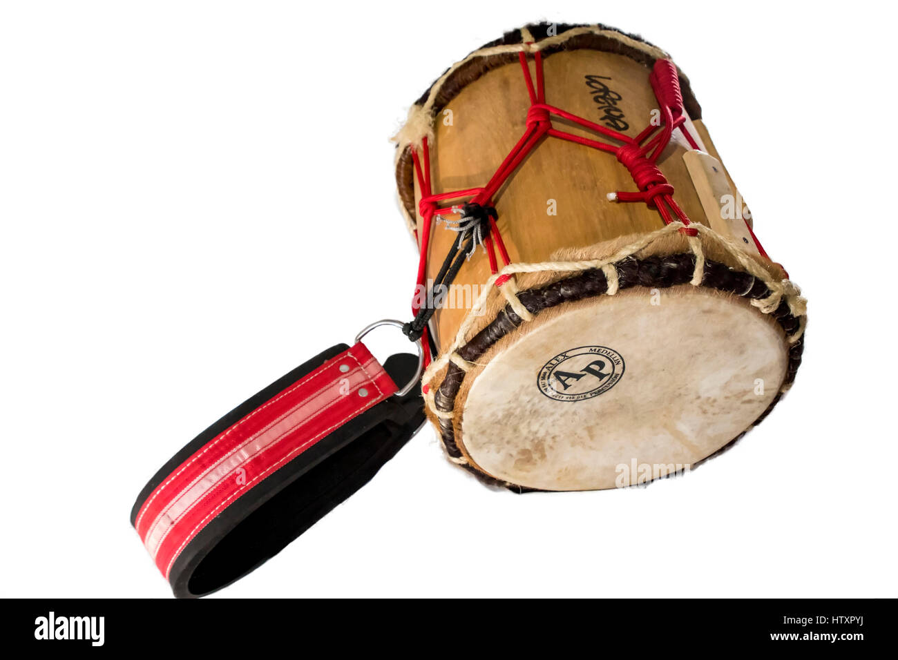 Tambora, Drum. Percussion instrument. Traditional folk instruments of the  Atlantic coast of Colombia used to interpret rhythms as cumbia, porro,  gaita Stock Photo - Alamy