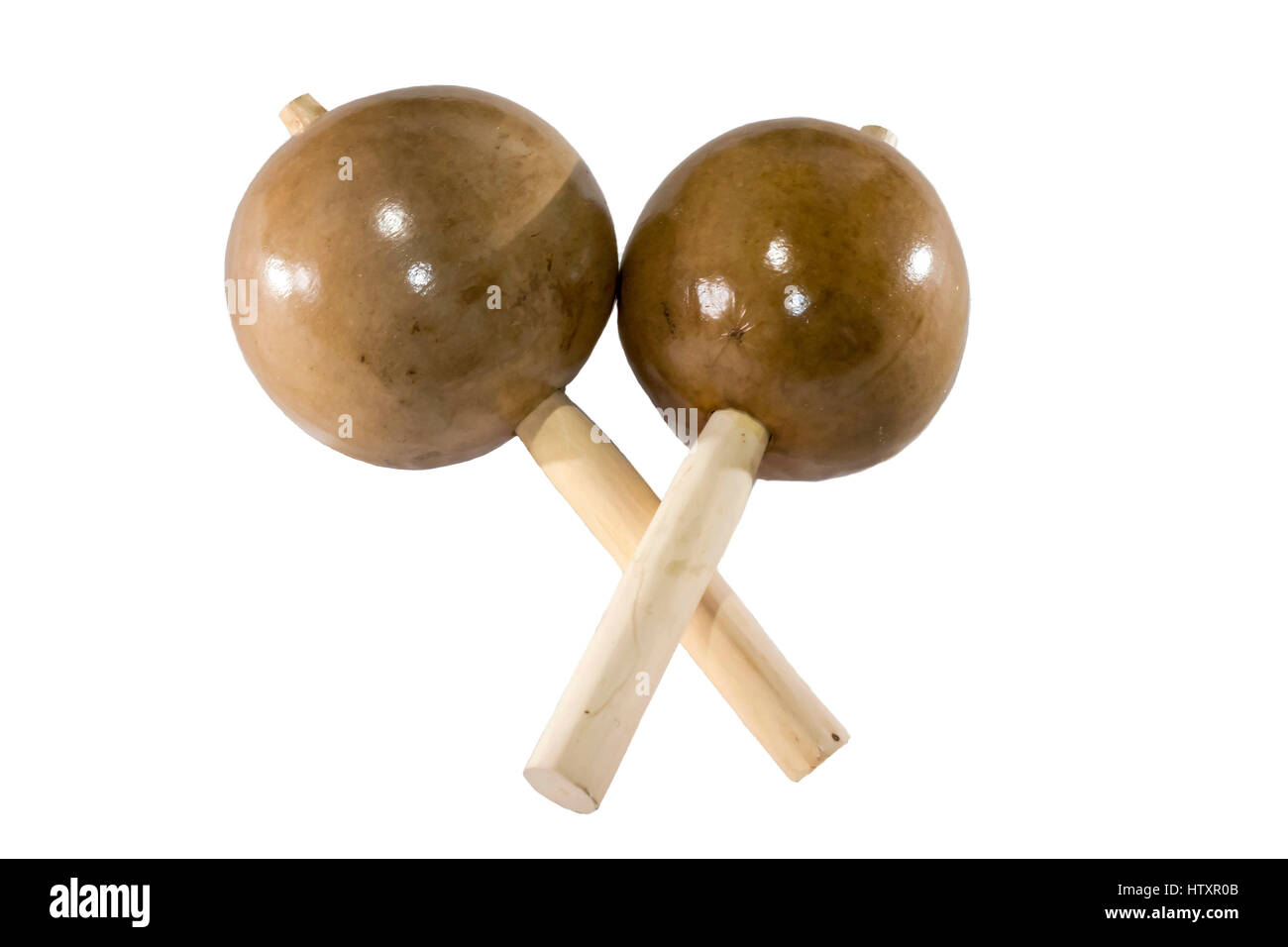 Maracas. Percussion instrument. Traditional folk instruments of the