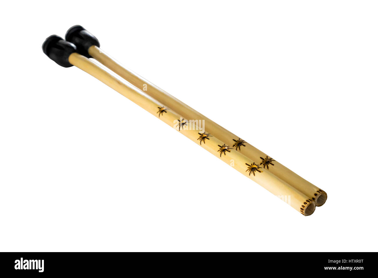 Gaitas male and female. Wind Instrument. Traditional folk instruments