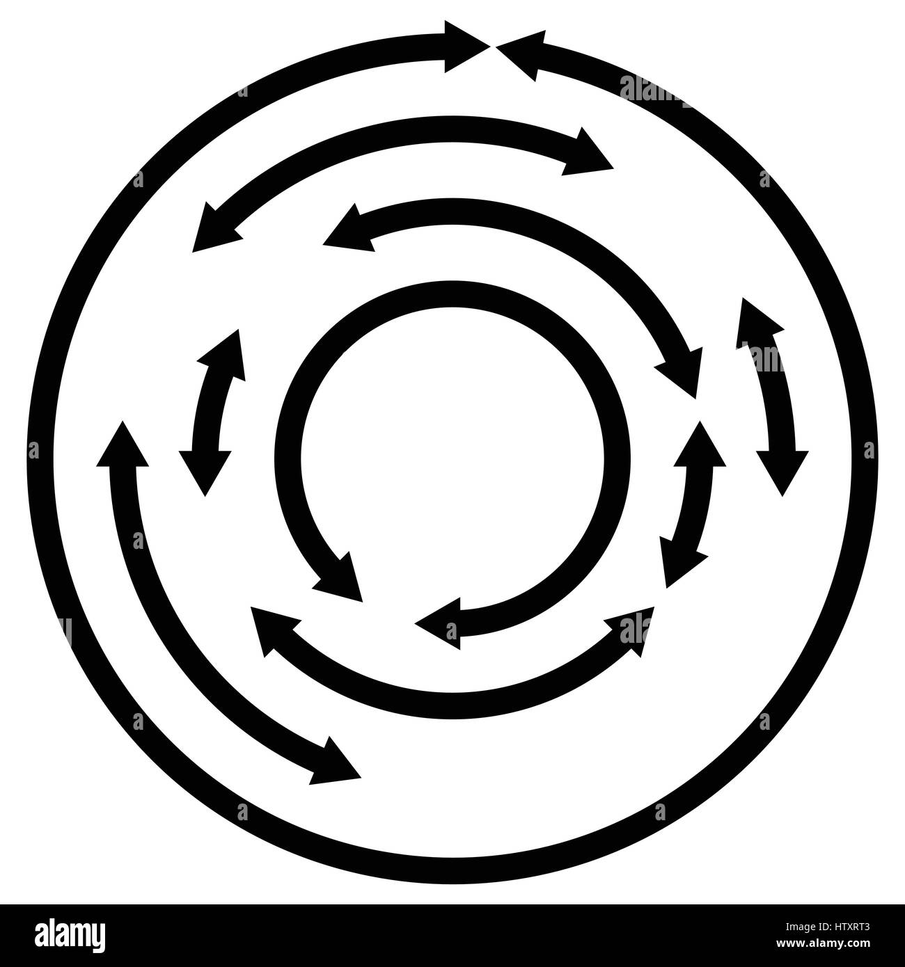 Flowchart life cycle Black and White Stock Photos & Images - Alamy