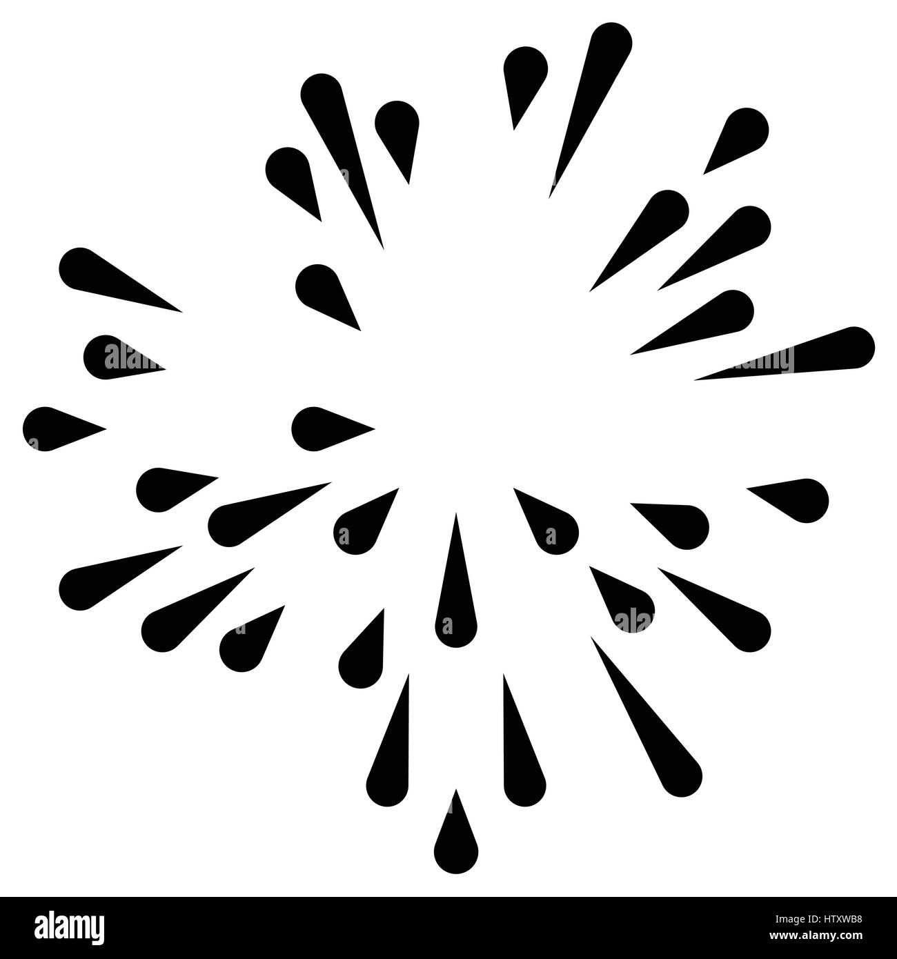 Random Radiating Patterns Random radial lines explosion effect. Radiating stripes circular ...