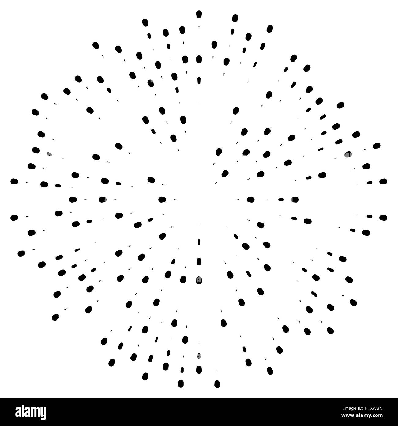Random Radiating Patterns Random radial lines explosion effect. Radiating stripes circular ...