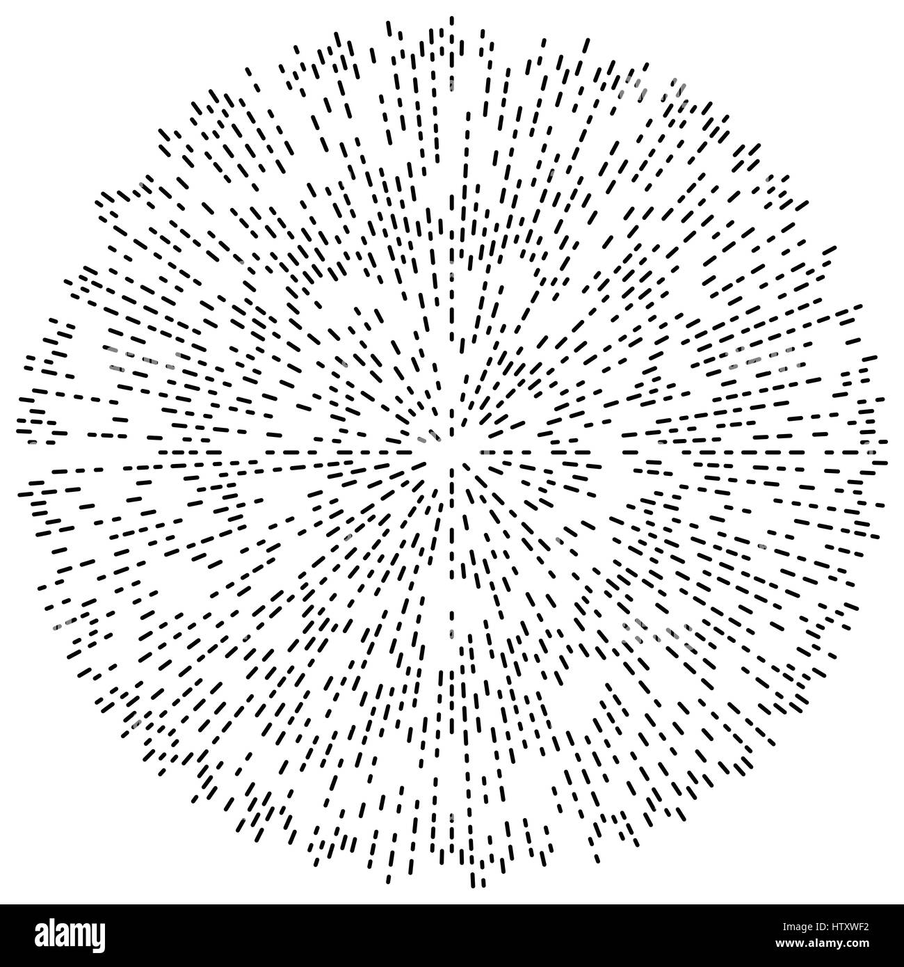 Random Radiating Paterns Random radial lines explosion effect. Radiating stripes circular ...