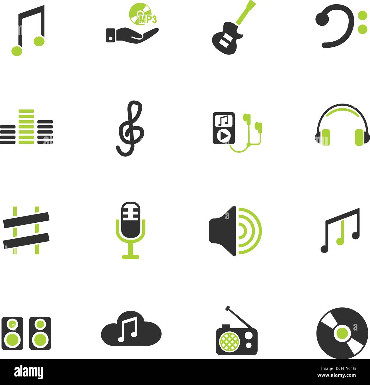 music web icons for user interface design Stock Vector Image & Art - Alamy