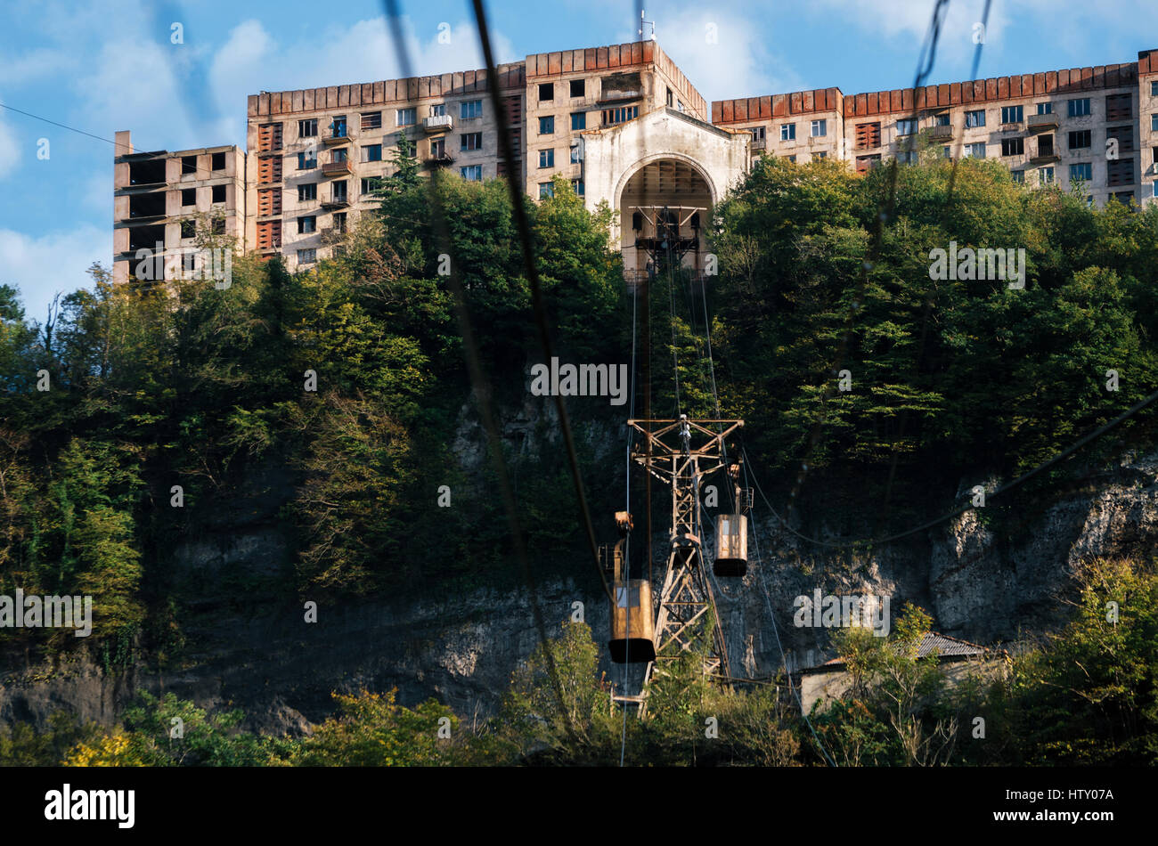 Old Ropeway Aerial ropeway cabin hi-res stock photography and images - Alamy