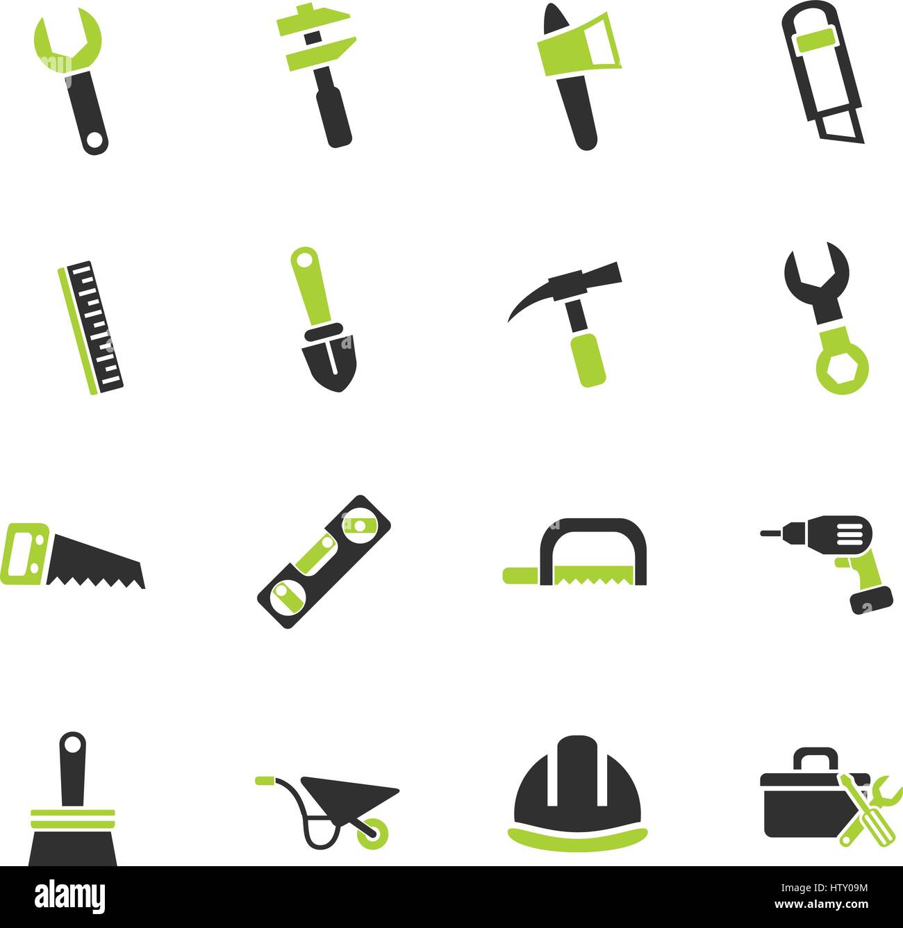 work tools web icons for user interface design Stock Vector Image & Art ...