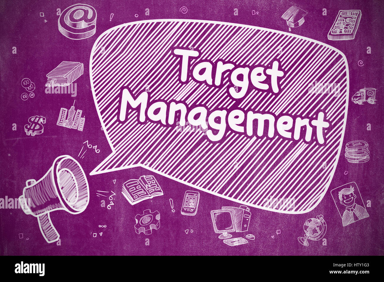 Target Management Business Concept Stock Photo Alamy