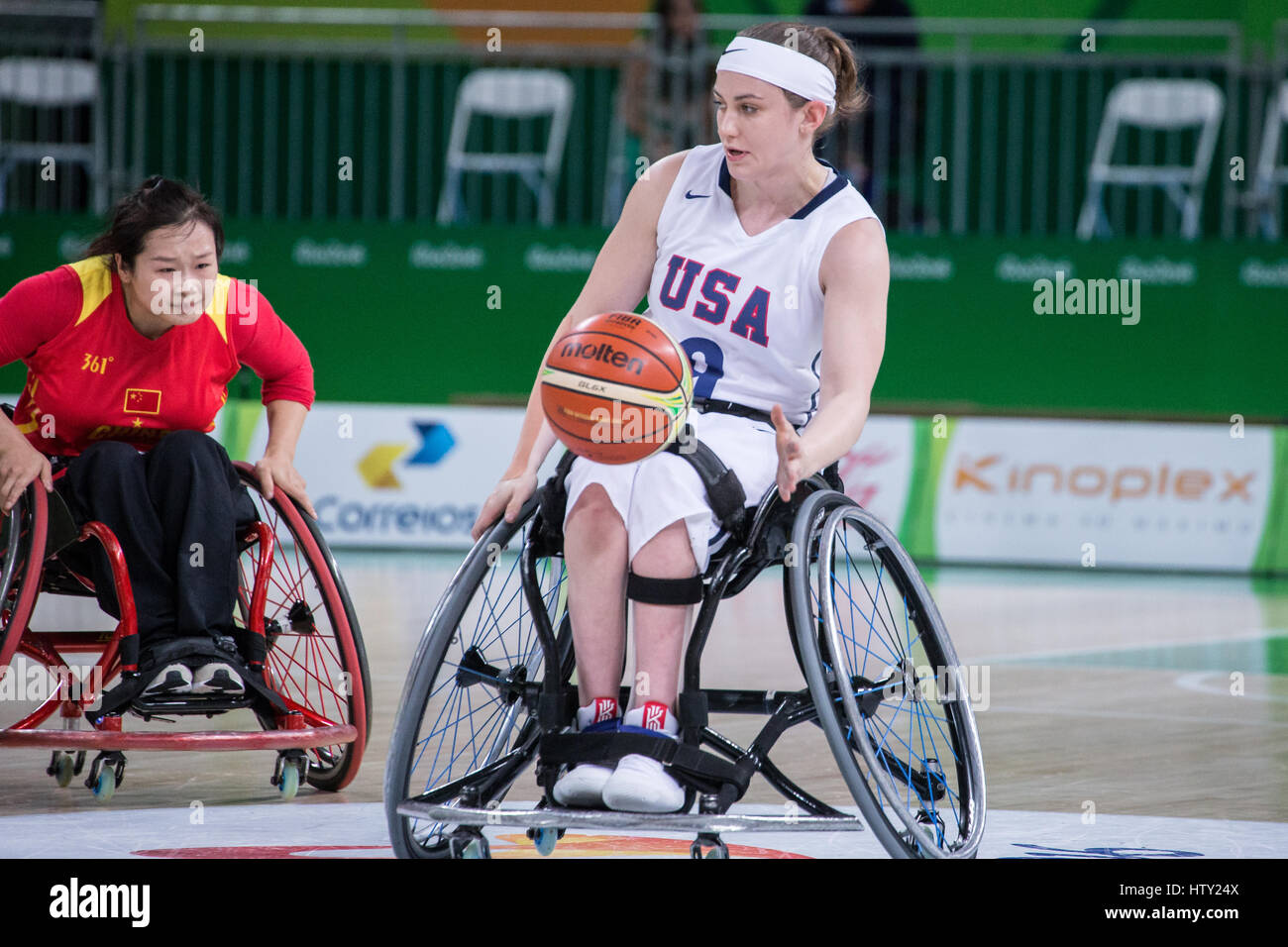 Wheelchair Basketball competition during Rio 2016 summer paralympic