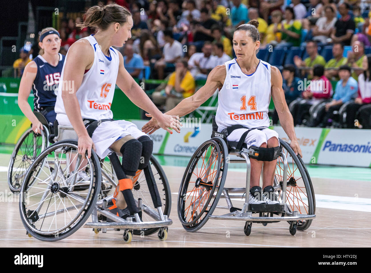 Wheelchair Basketball competition during Rio 2016 summer paralympic
