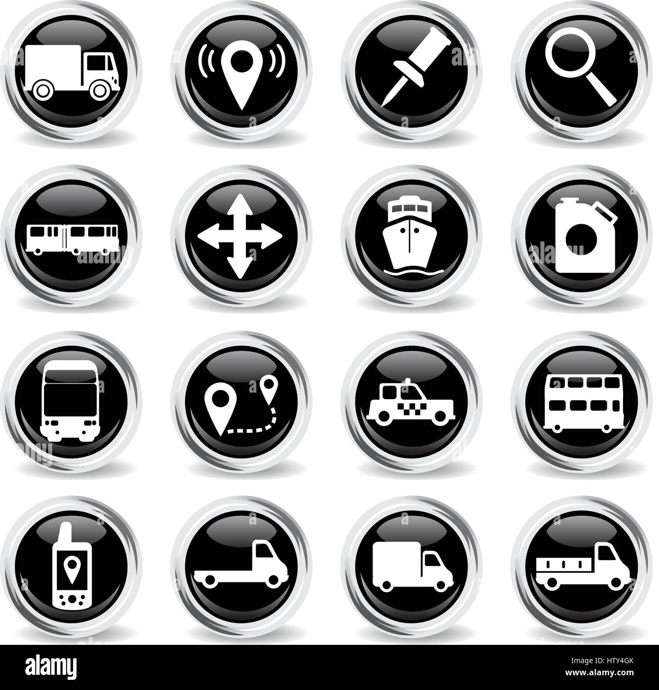 Navigation simply symbol for web icons and user interface Stock Vector ...