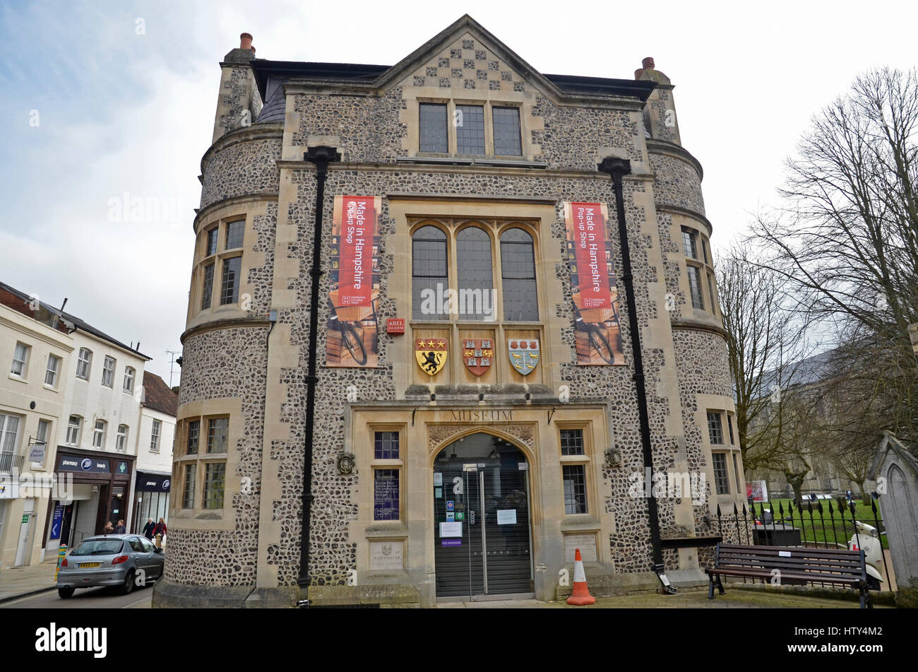 The Winchester Museum in Winchester, Hampshire Stock Photo Alamy