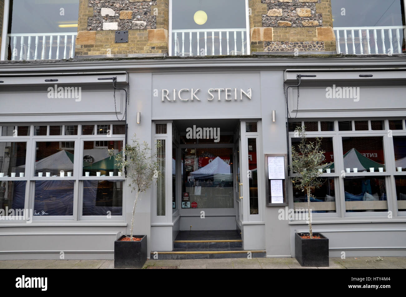 The restaurant owned by celebrity chef and write Rick Stein, in Winchester, Hampshire Stock Photo