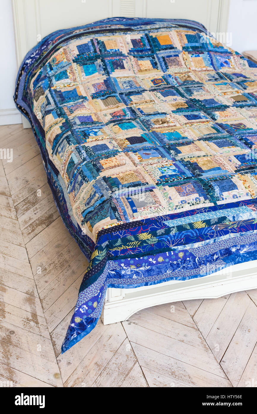 double bed patchwork quilt