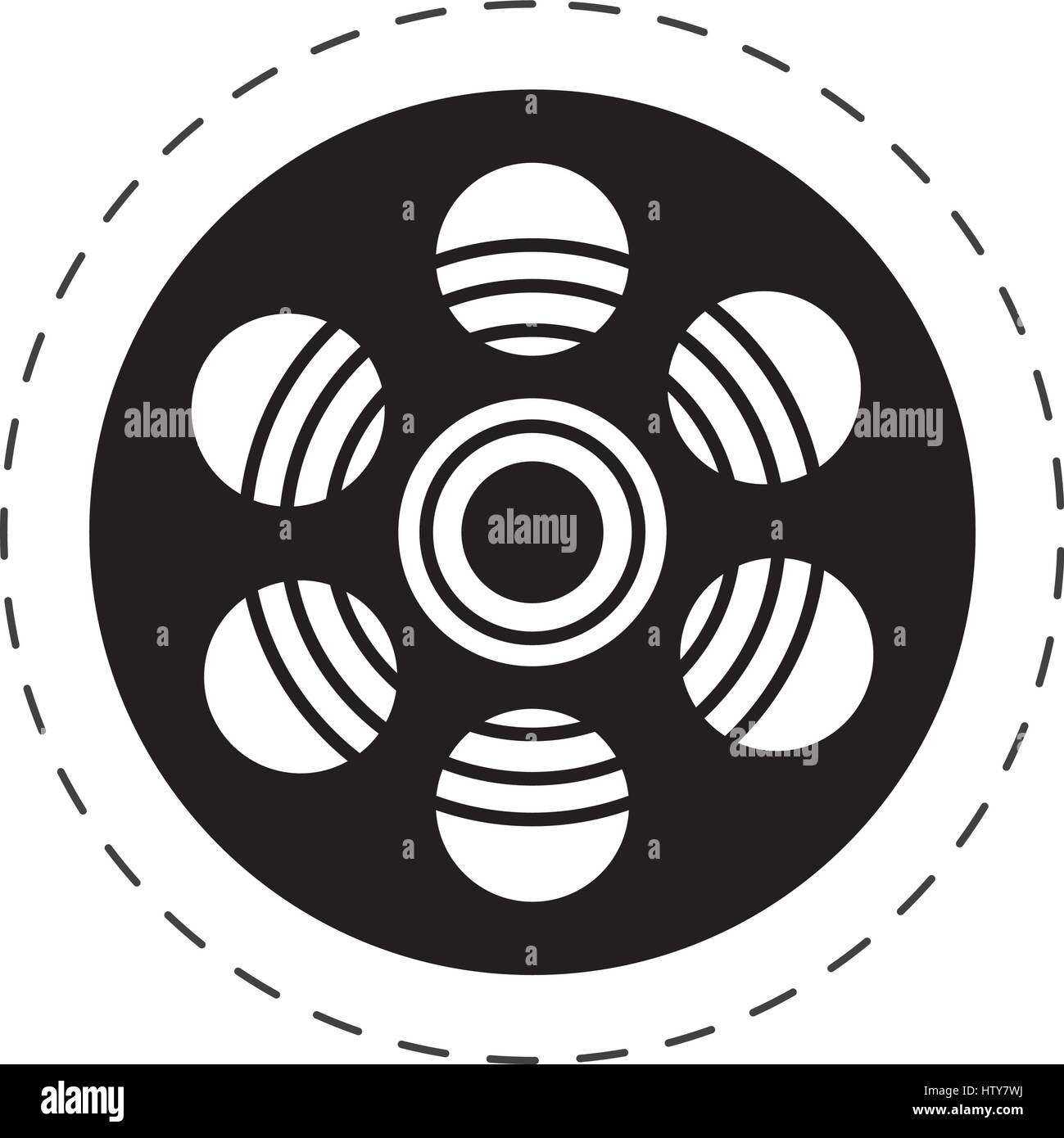 reel film cinema movie image Stock Vector Image & Art - Alamy