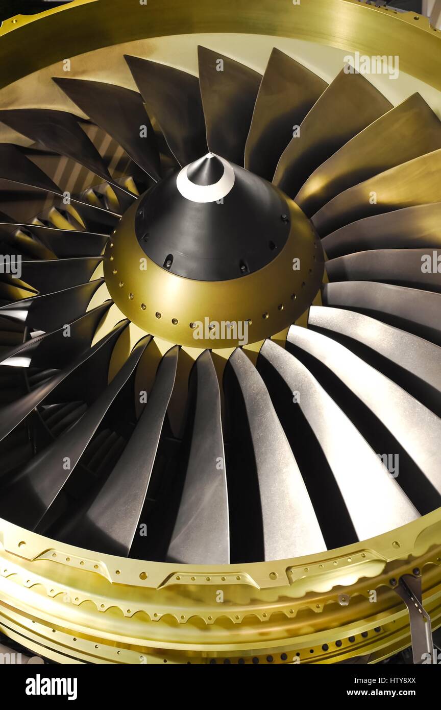 Jet Engine Turbine Blade