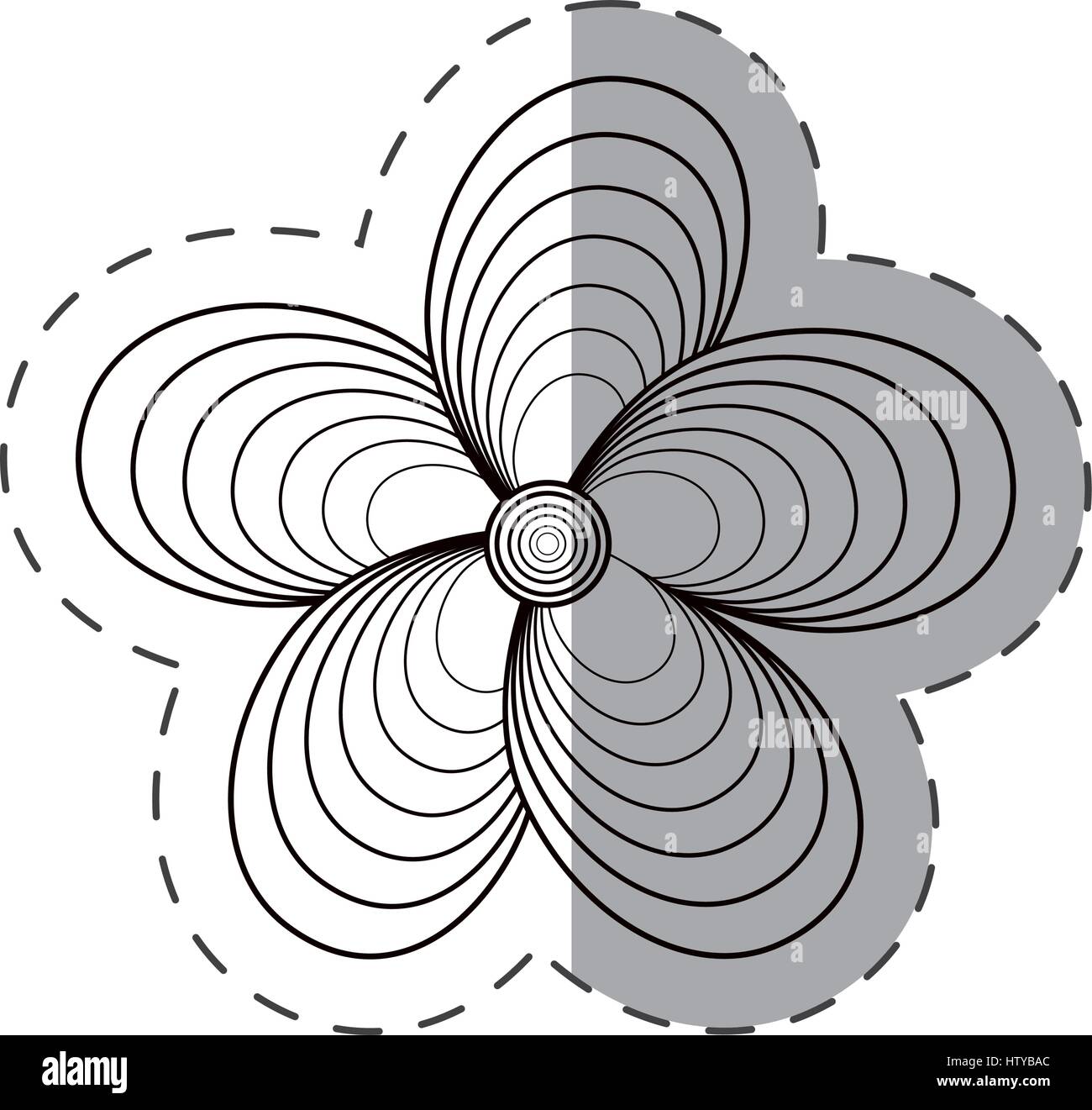 jasmine flower decoration monochrome Stock Vector Image & Art Alamy