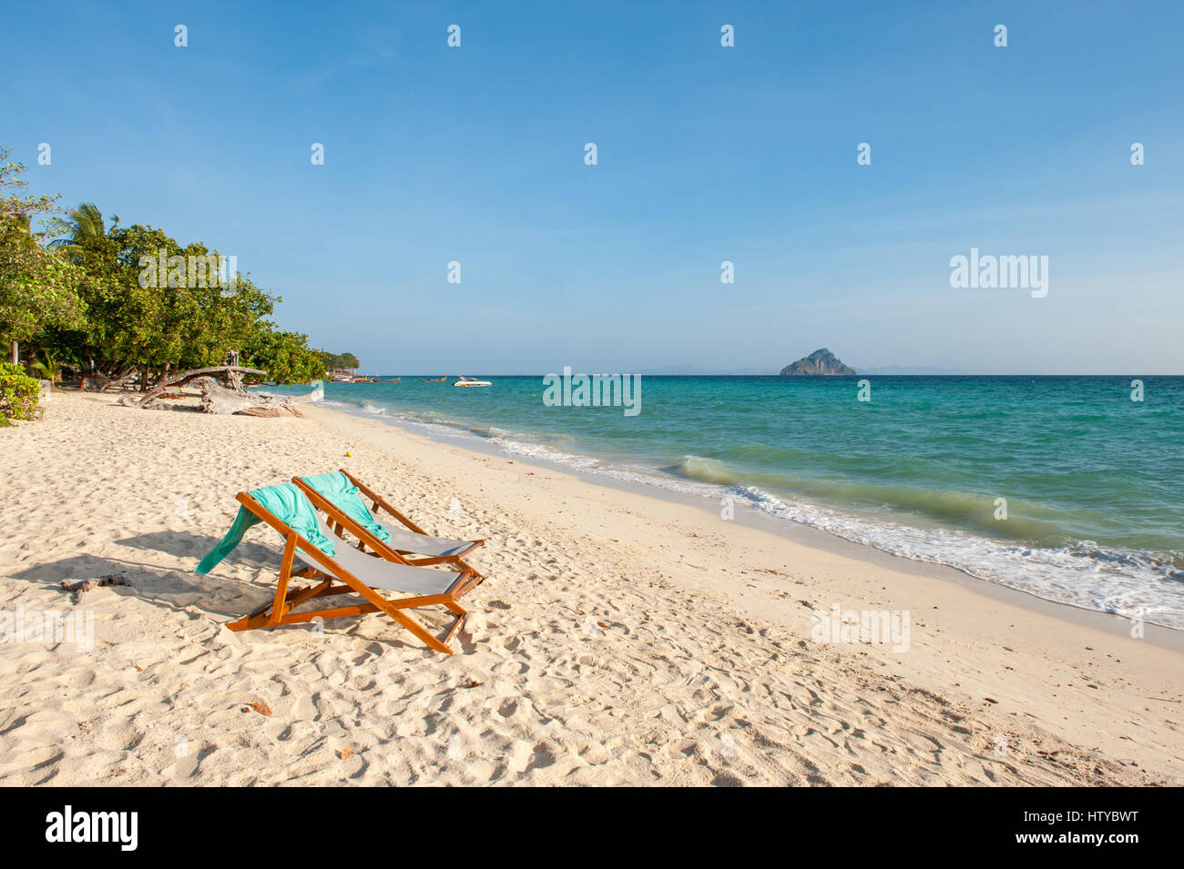 Laem Tong Beach in Phi Phi Islands. Phi Phi Islands is a popular tour destination from Phuket
