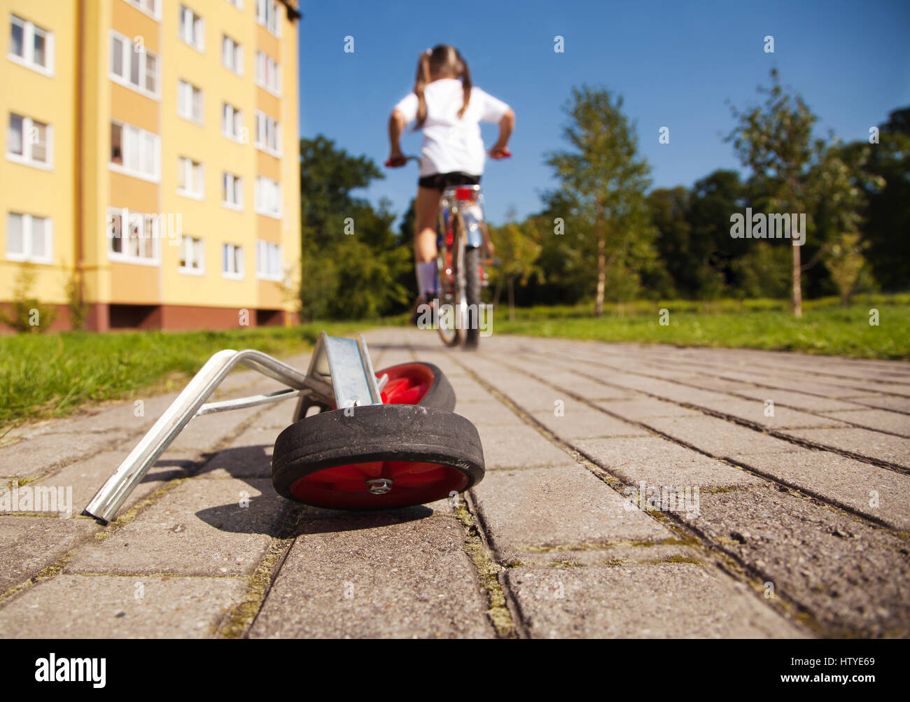 training wheels off