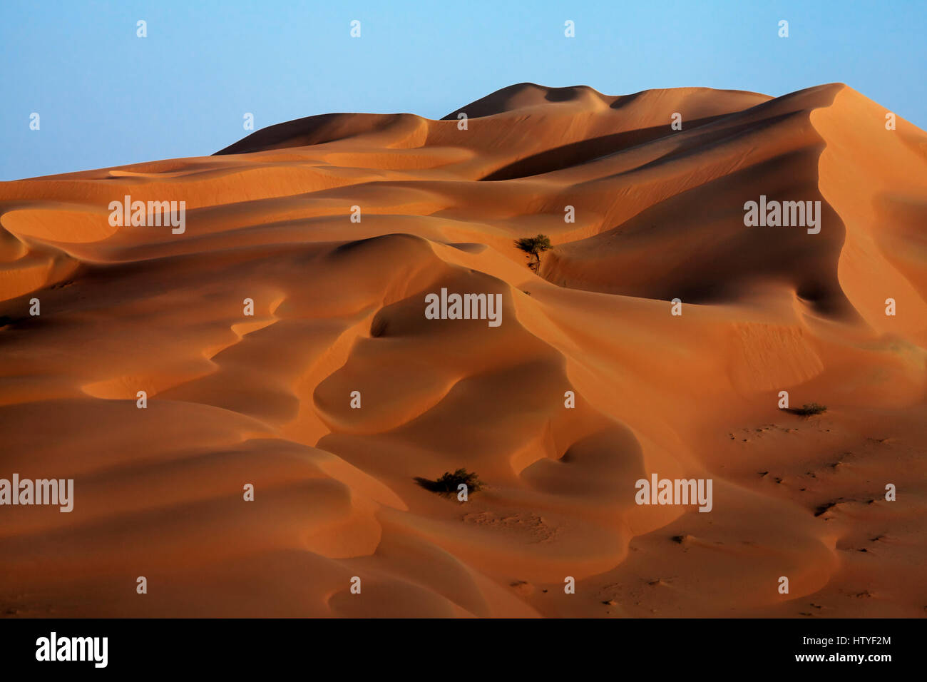 Sand Dunes, Arabian Desert, Saudi Arabia Stock Photo