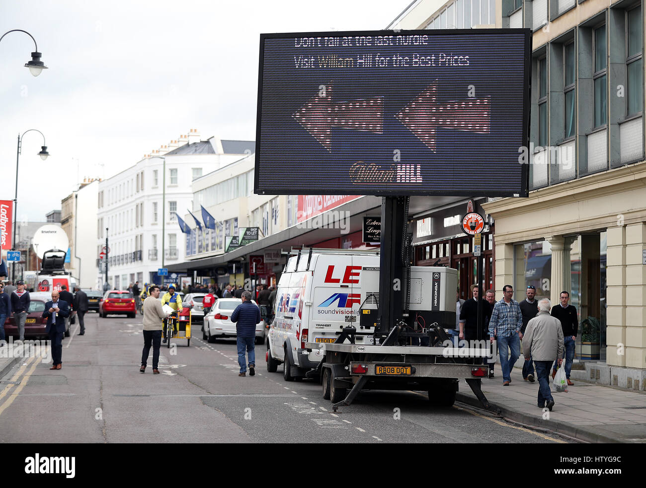 William Hill signage in Cheltenham Town Centre Stock Photo Alamy