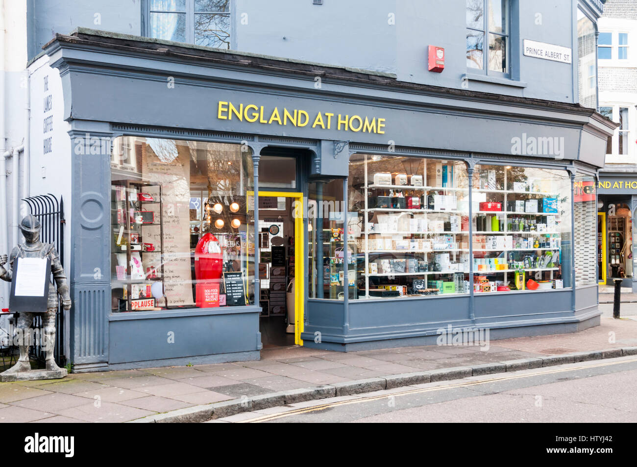 England at Home shop in Brighton Stock 