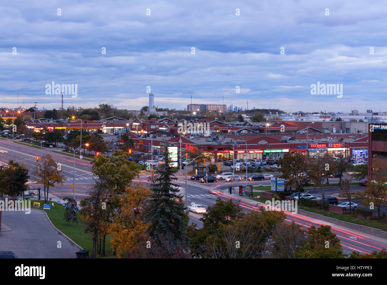 Urban sprawl in Mississauga, Ontario, Canada Stock Photo Alamy