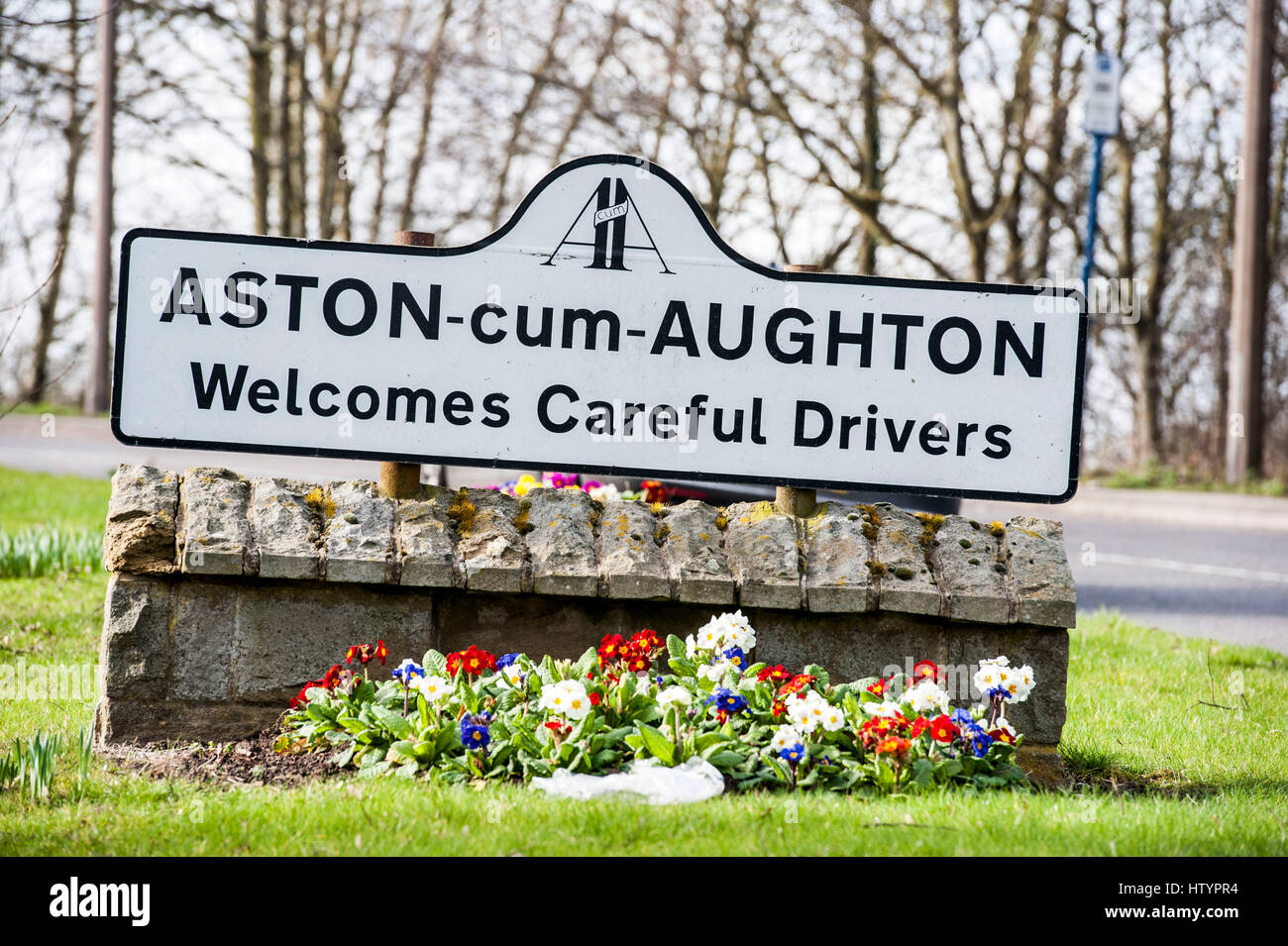 AstoncumAughton village in South Yorkshire Stock Photo Alamy